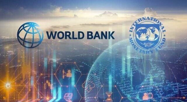logo do fmi e do banco mundial