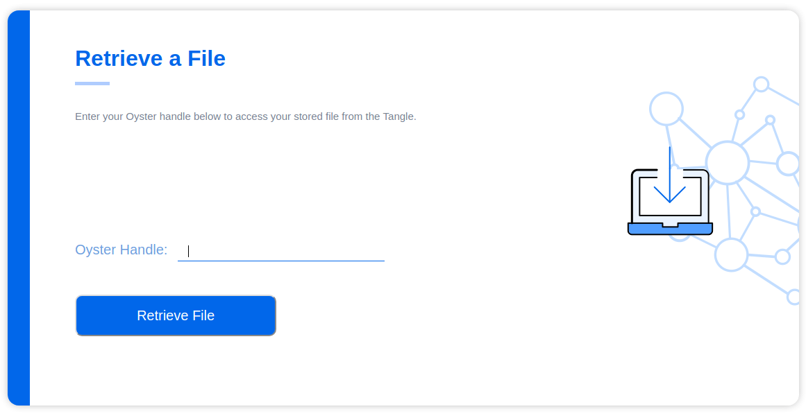 retrieve a file