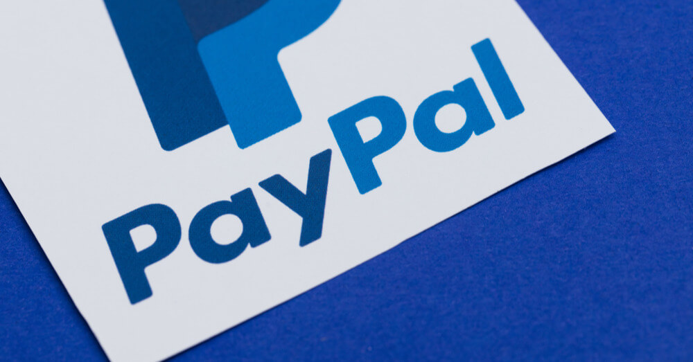 Uma imagem do logotipo do PayPal