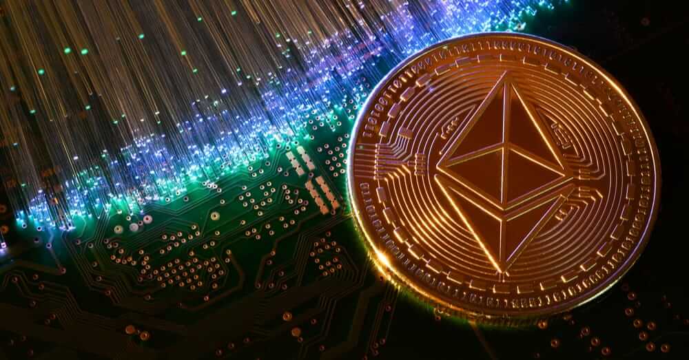 Imagem da moeda Ethereum