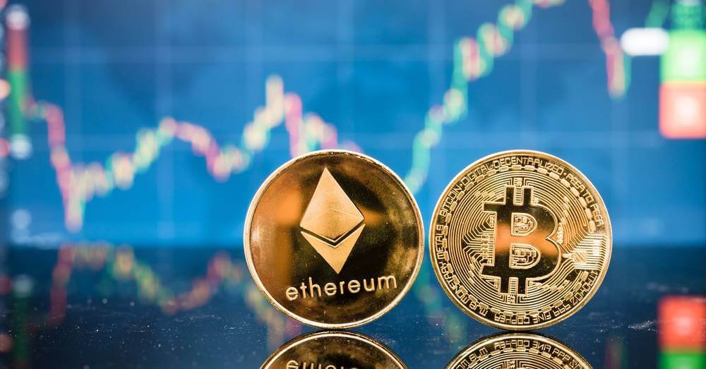 Trading de Ethereum e de Bitcoin