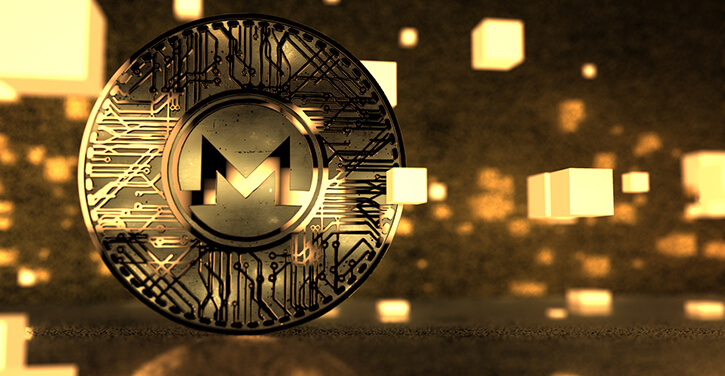 Imagem da moeda Monero