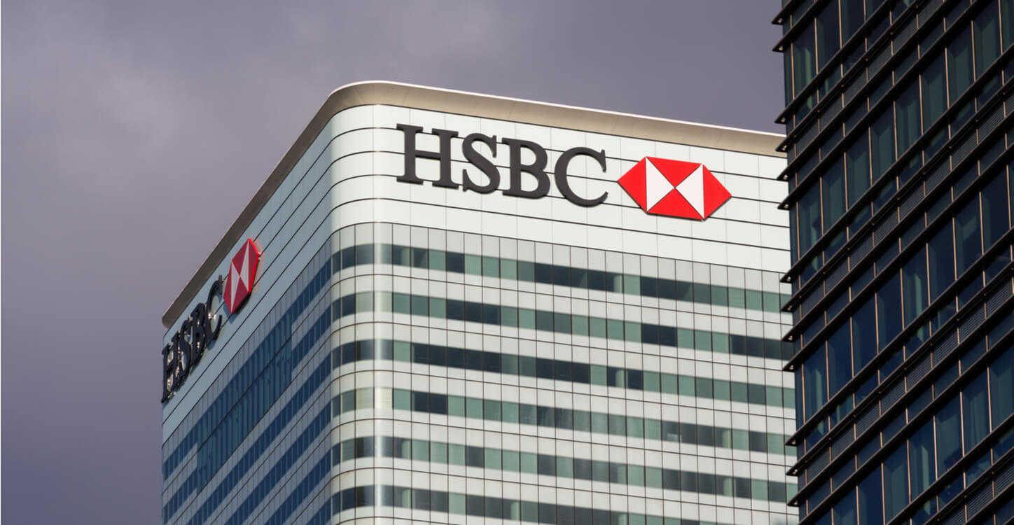 Uma imagem do edifício do banco HSBC em Londres