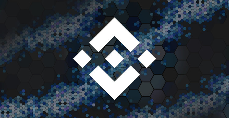 Uma imagem do logotipo do Binance