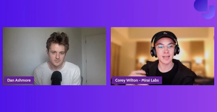 PODCAST: O empresário de criptomoedas e fundador do Mirai Labs, Corey Wilton, conta sua história
